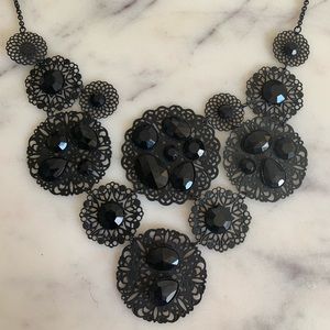 Black vintage necklace